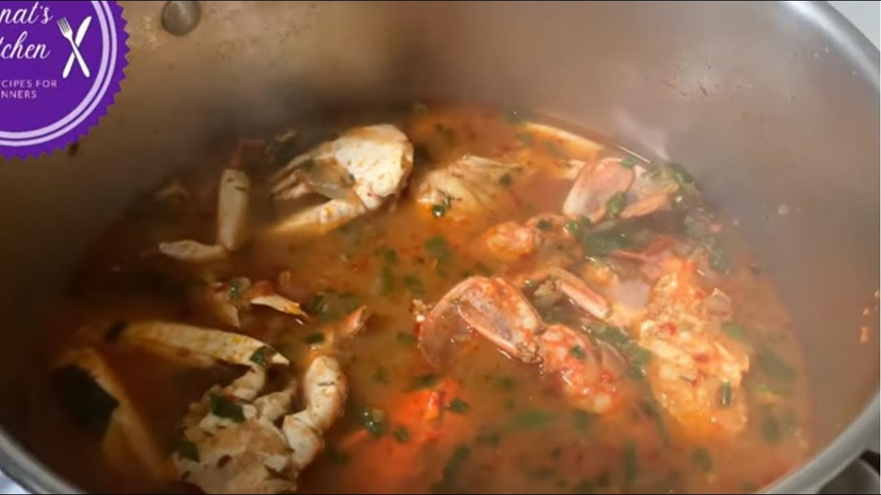 Mauritian crab soup ( bouillon crap)