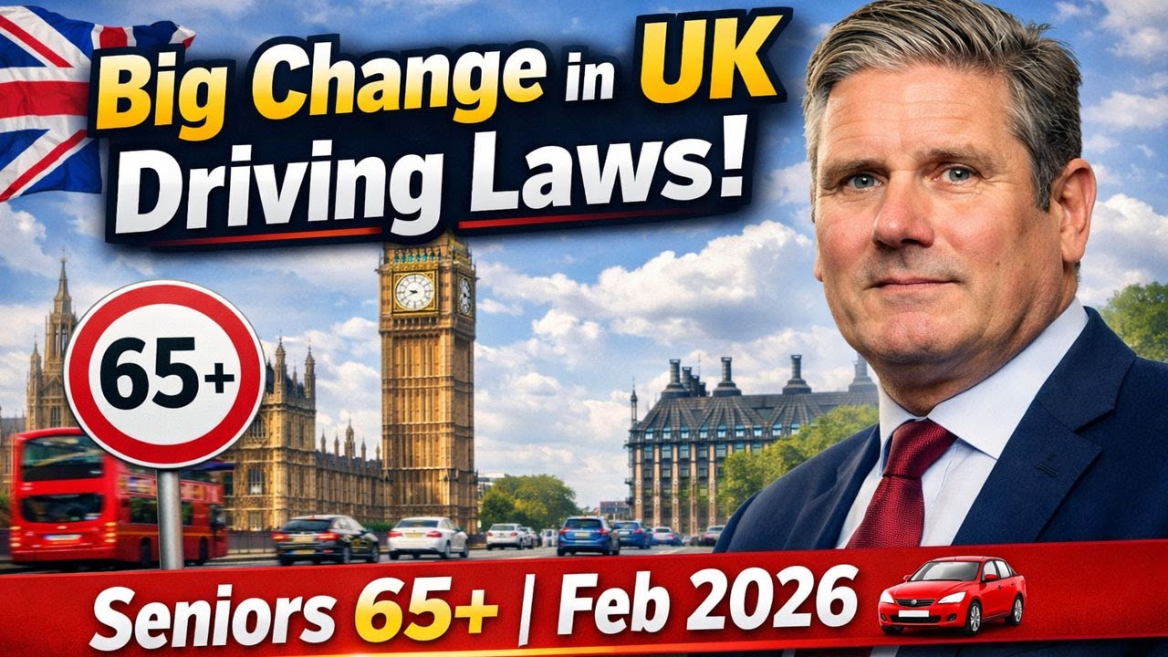 🚗 UK Driving Laws Changing in February 2026 | What Drivers Aged 65+ Need to Know