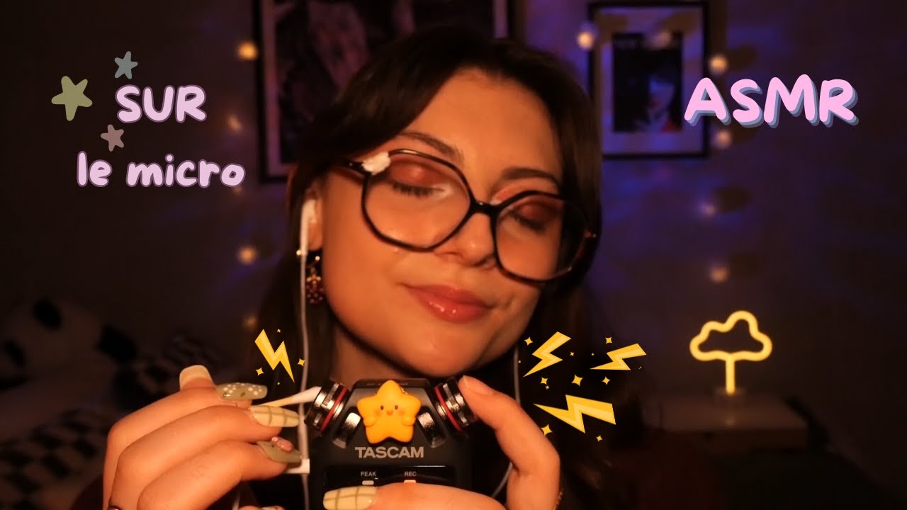 ASMR ☆ Triggers ULTRA intenses sur le Tascam ⚡