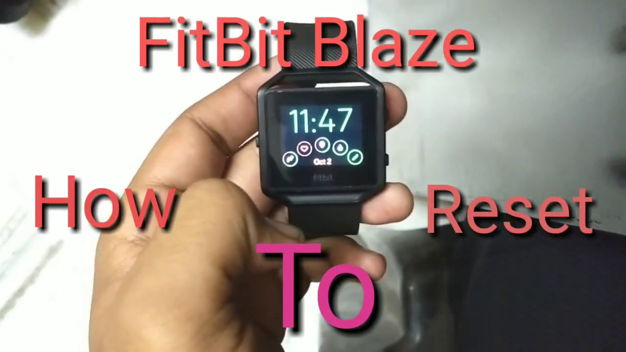 How To Reset FitBit Blaze Fast and Easy