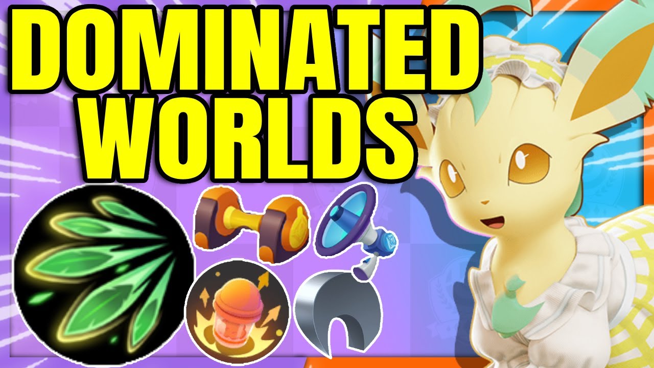 This LEAFEON BUILD completely Dominated the World Championships | Pokemon Unite