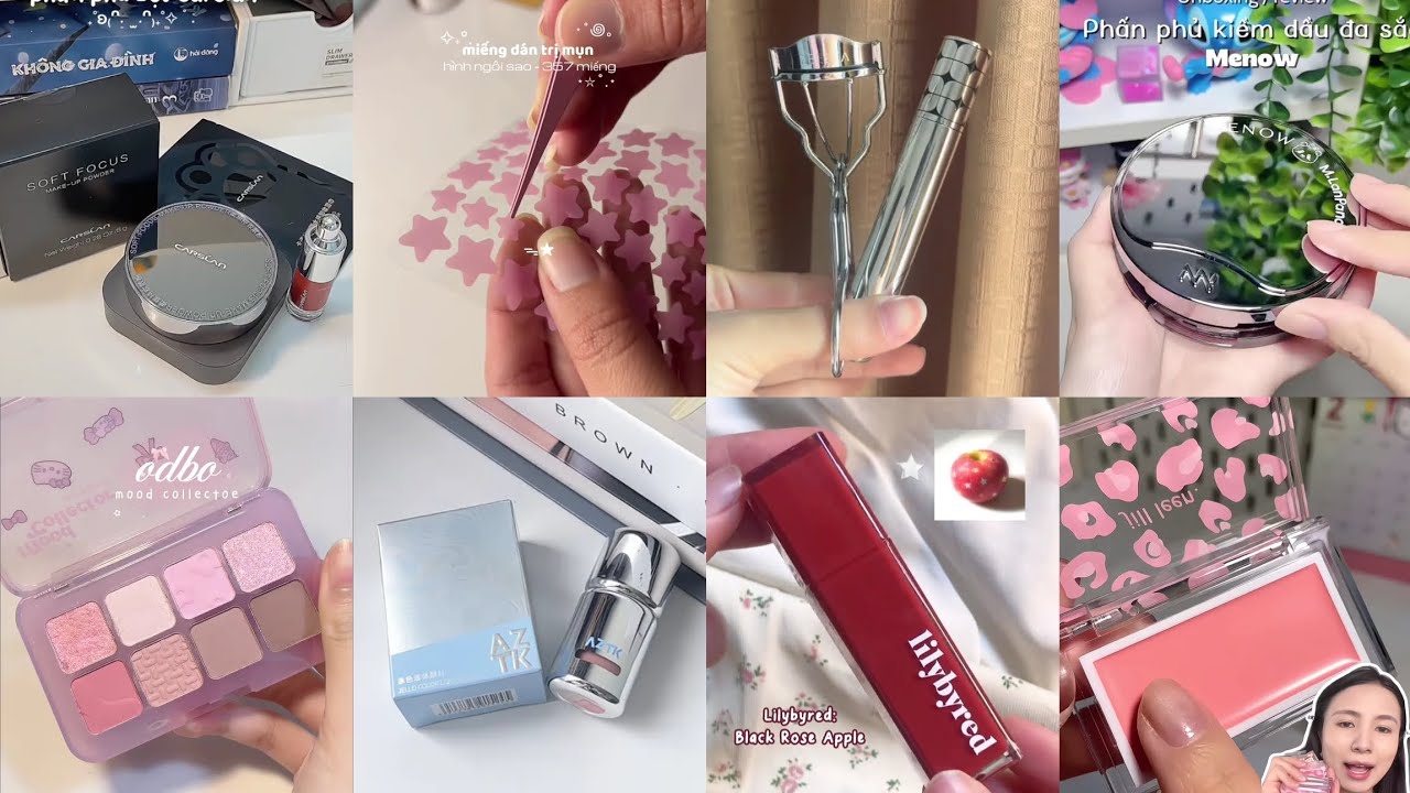 [Shopee Haul] Unboxing Mỹ Phẩm, Đồ Makeup hot trên TikTok