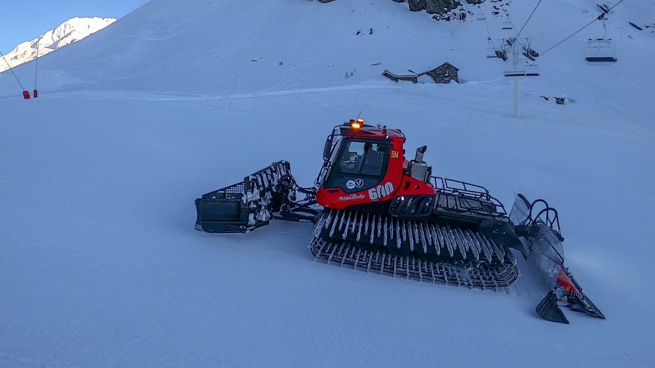❄ Damage - Pistenbully 600 LTD - Val Thorens (Janvier 2020) ❄