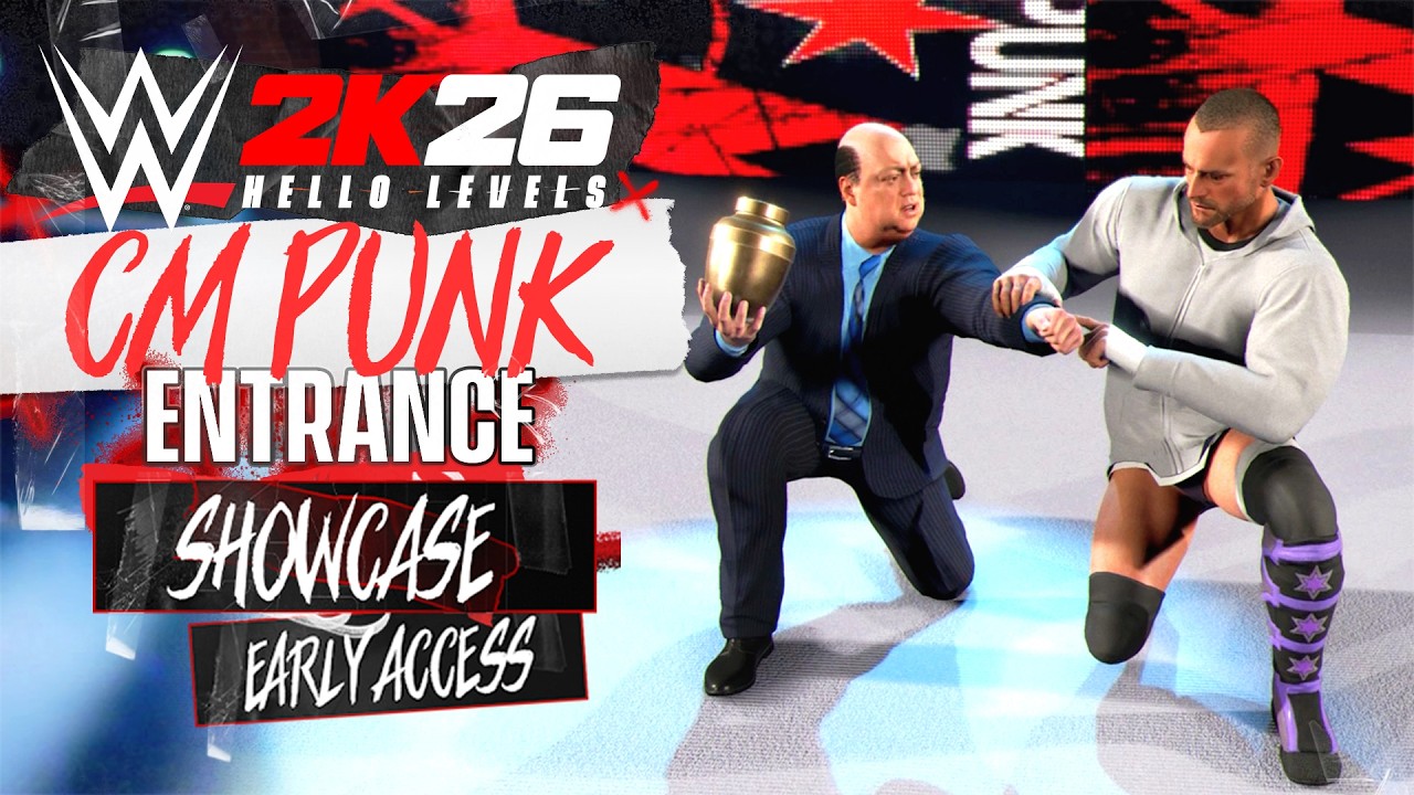 WWE 2K26 Showcase Entrances - CM Punk Entrance at WrestleMania 29