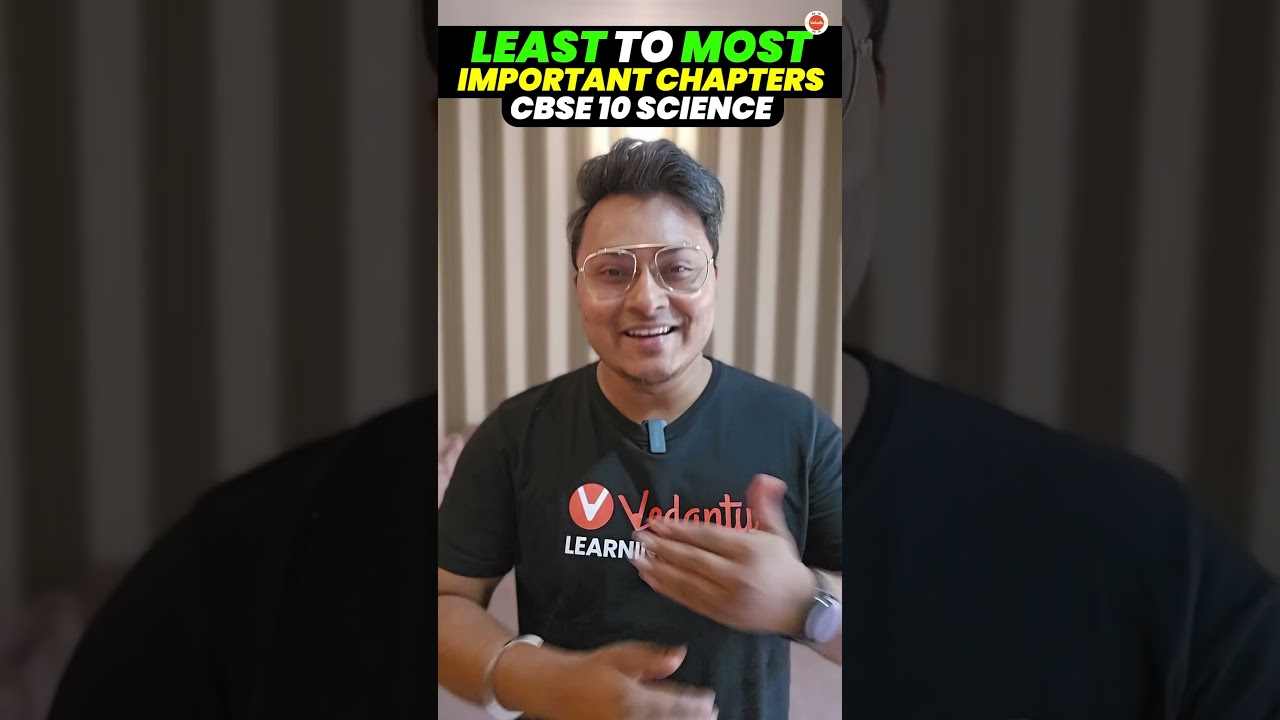 Least to Most Important Chapters in Class 10 Science | CBSE Board Exam 2024 #preparation #strategy
