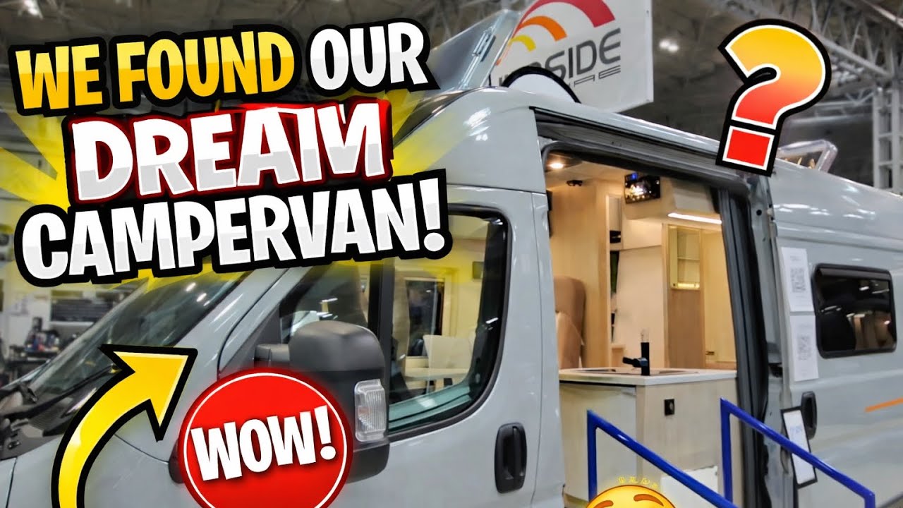 VAN LIFE DREAMS AT THE NEC! | Camper and Caravan show in Birmingham