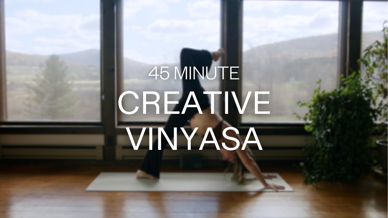 50 Minute Creative Vinyasa | studio style yoga class
