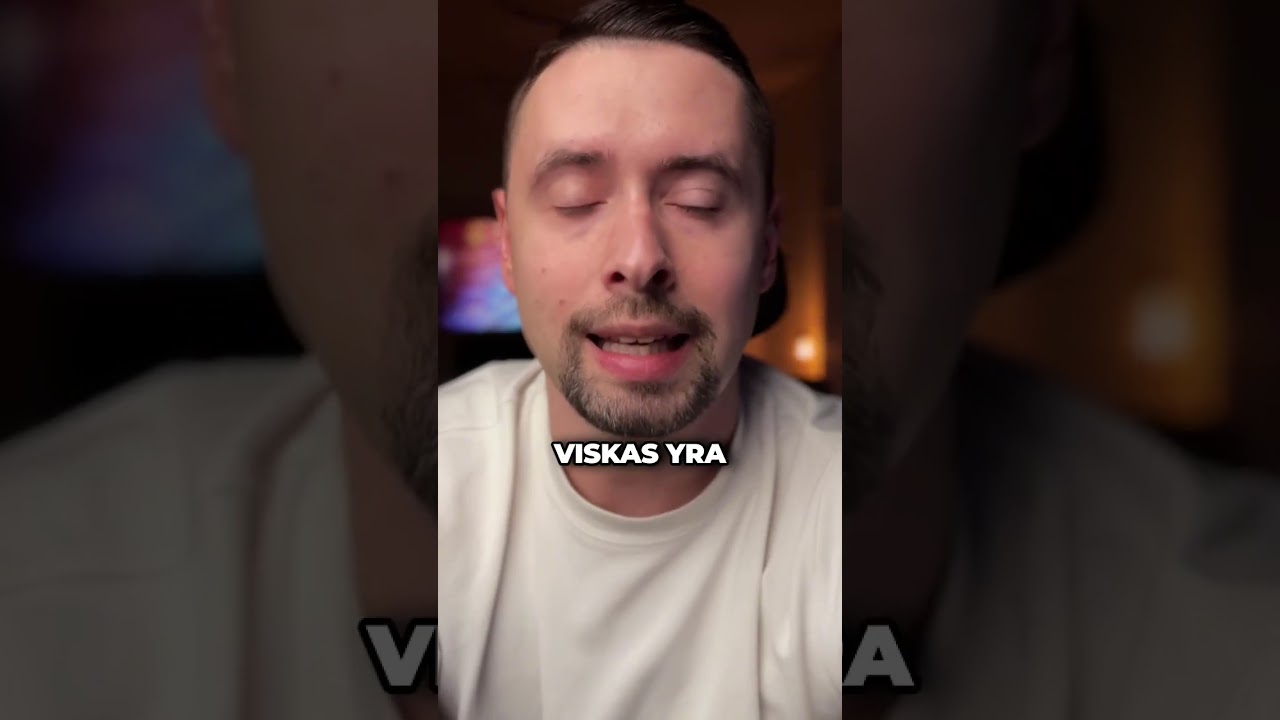 Sunku nesutikti su &scaron;iuo teiginiu