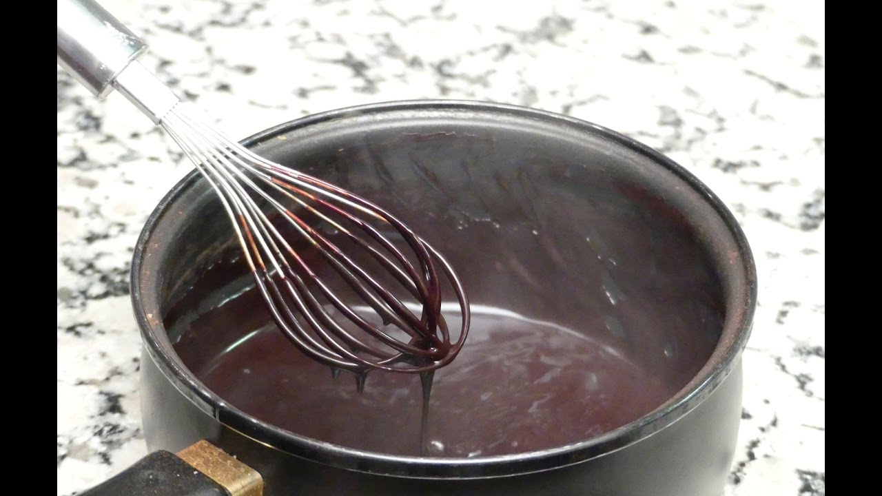 Cómo hacer SIROPE DE CHOCOLATE con alto contenido de cacao 🍫 [Muy rápido]