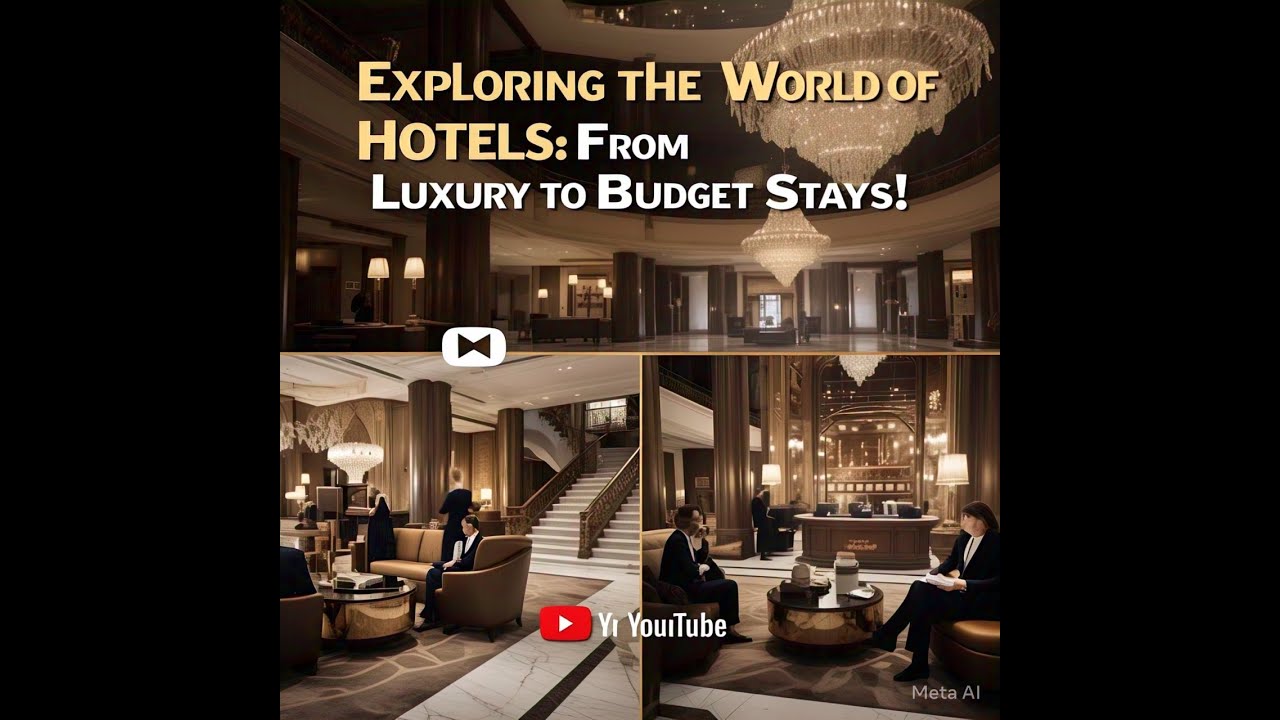Exploring the World of Hotels: From Luxury to Budget Stays!