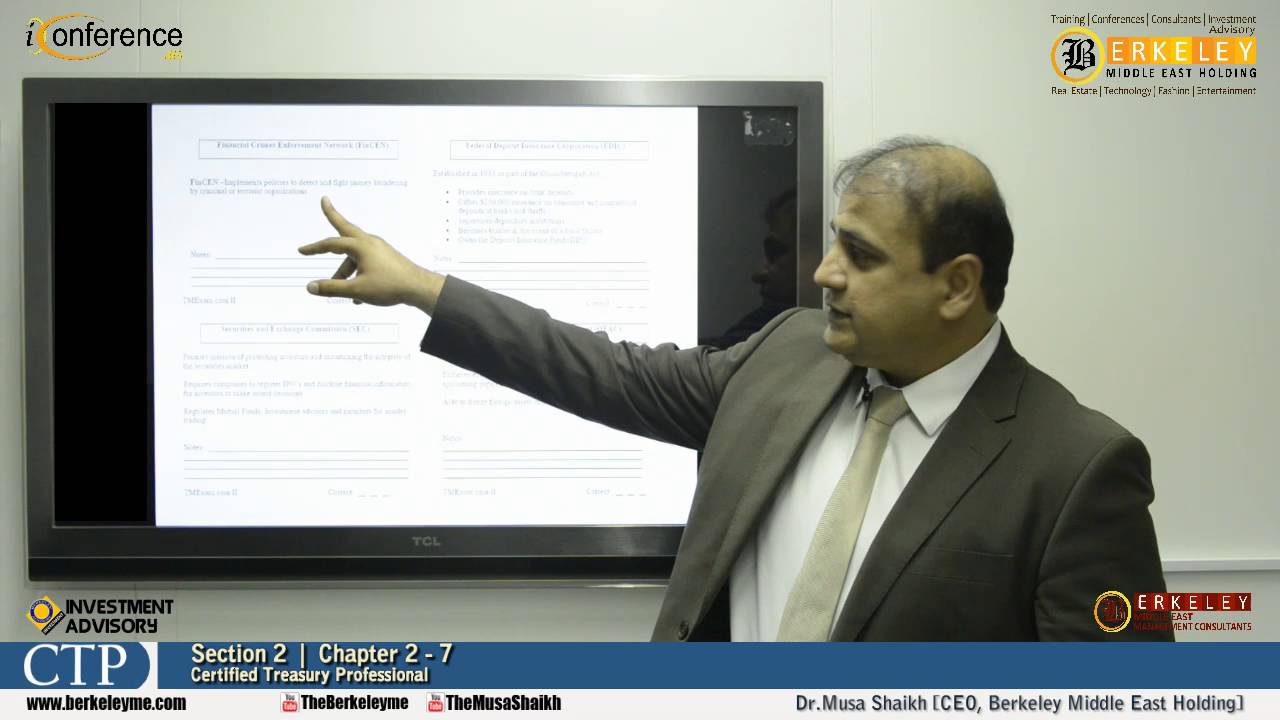 Section 2 | Chapter 2-7 | Certified Treasury Professional | CTP