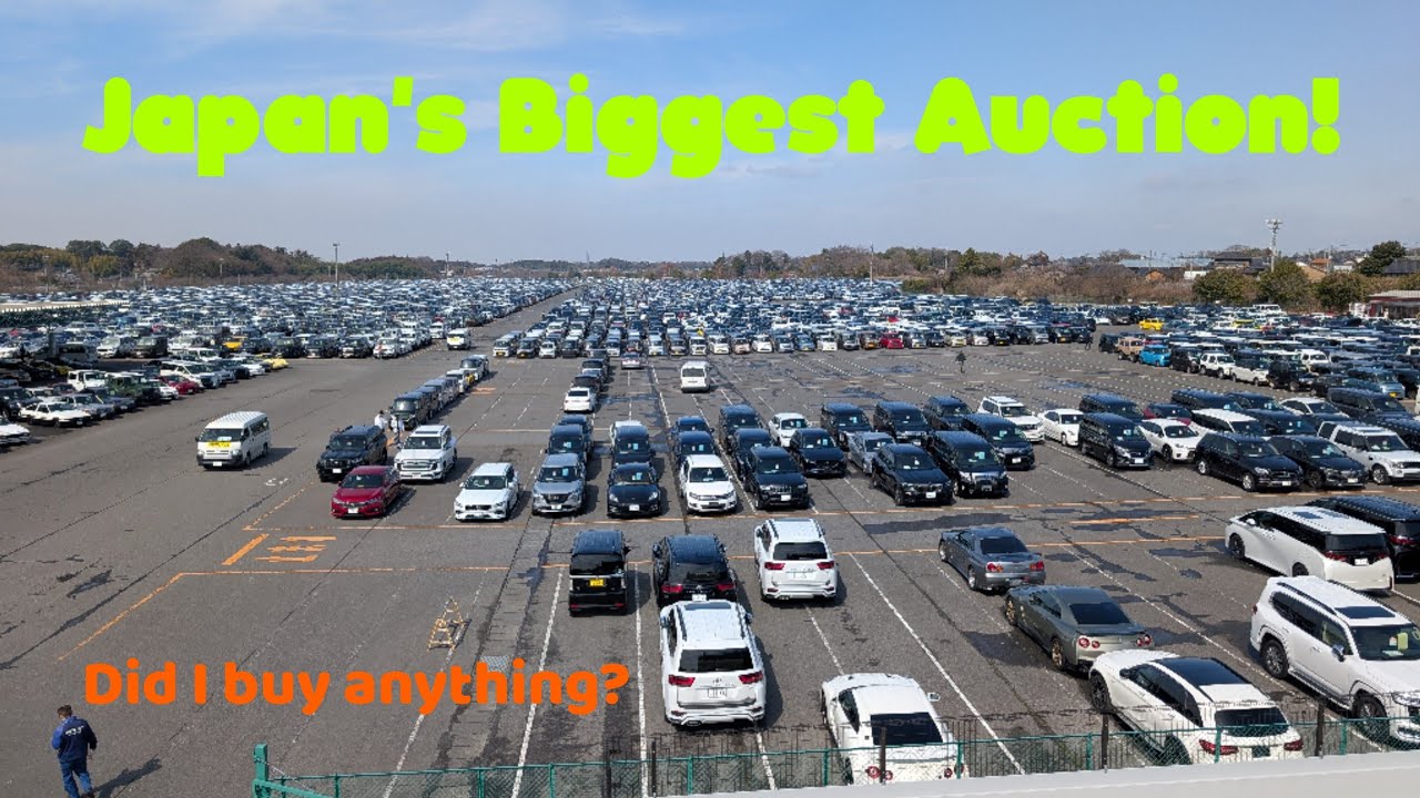 Inside Japan’s BIGGEST Car Auction! 18,000+ JDM Cars – What I Found Will Shock You!