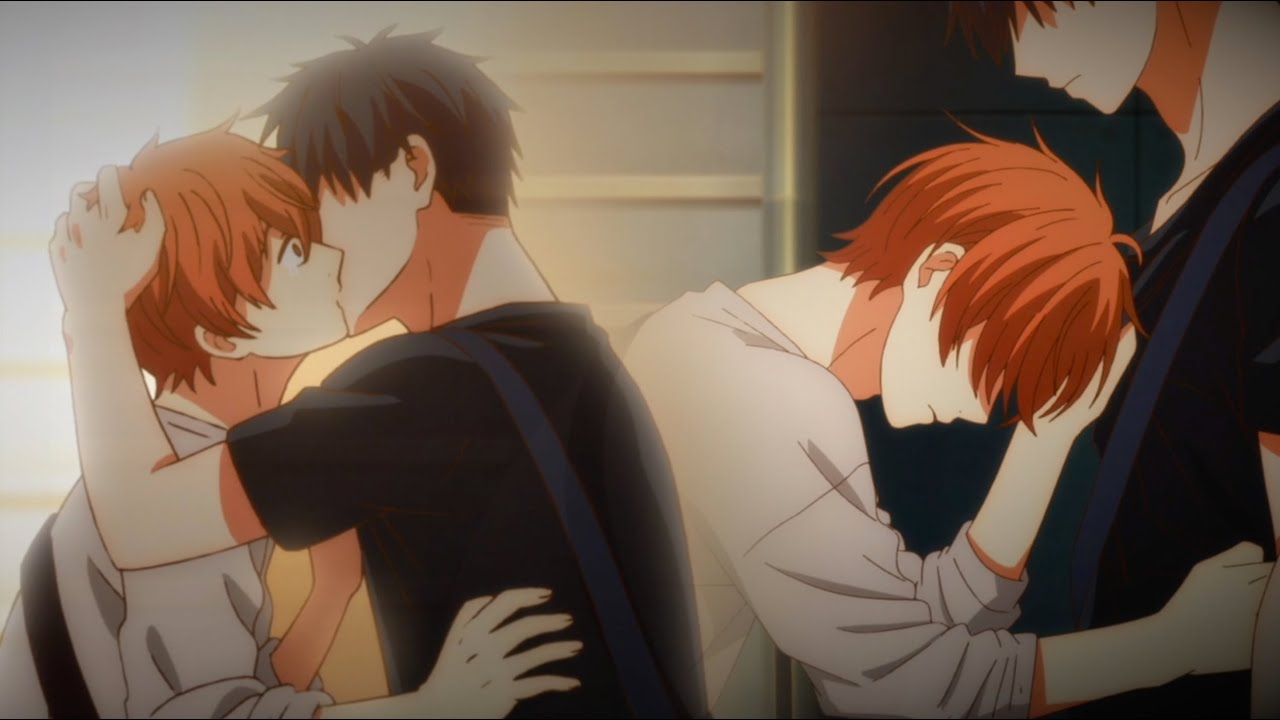 GIVEN anime - Mafuyu and Ritsuka - falling in love