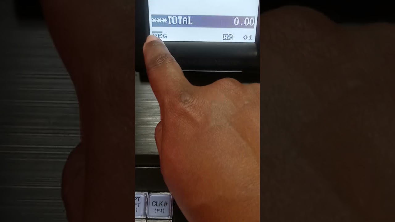 Explicando el uso y  funciones de la Caja Registradora. video 4/5