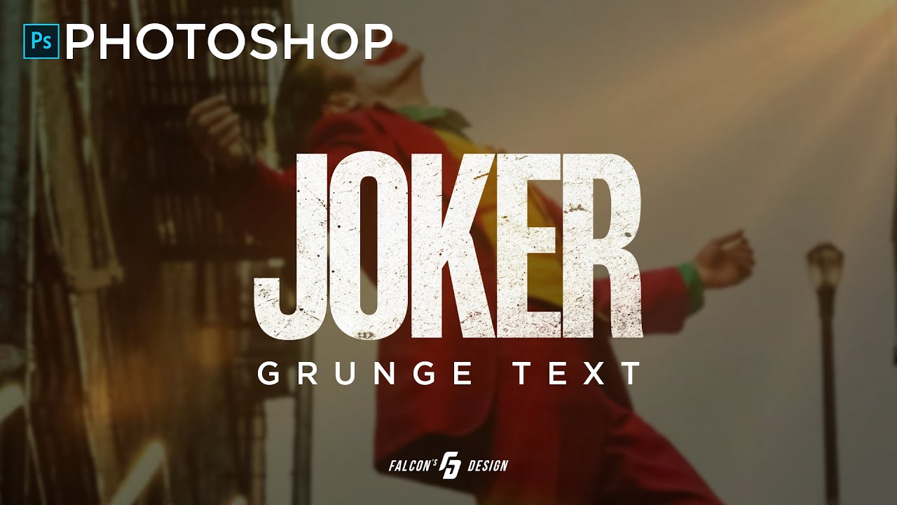 КАК БЫСТРО СДЕЛАТЬ ПОТЕРТЫЙ ЭФФЕКТ? Grunge Text in Photoshop - Потертый текст в Фотошопе.