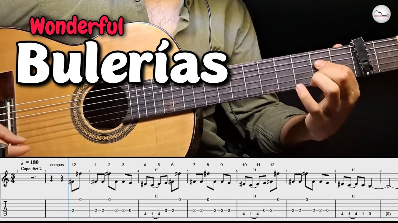 [tab]Bulerías_ flamenco guitar tutorial