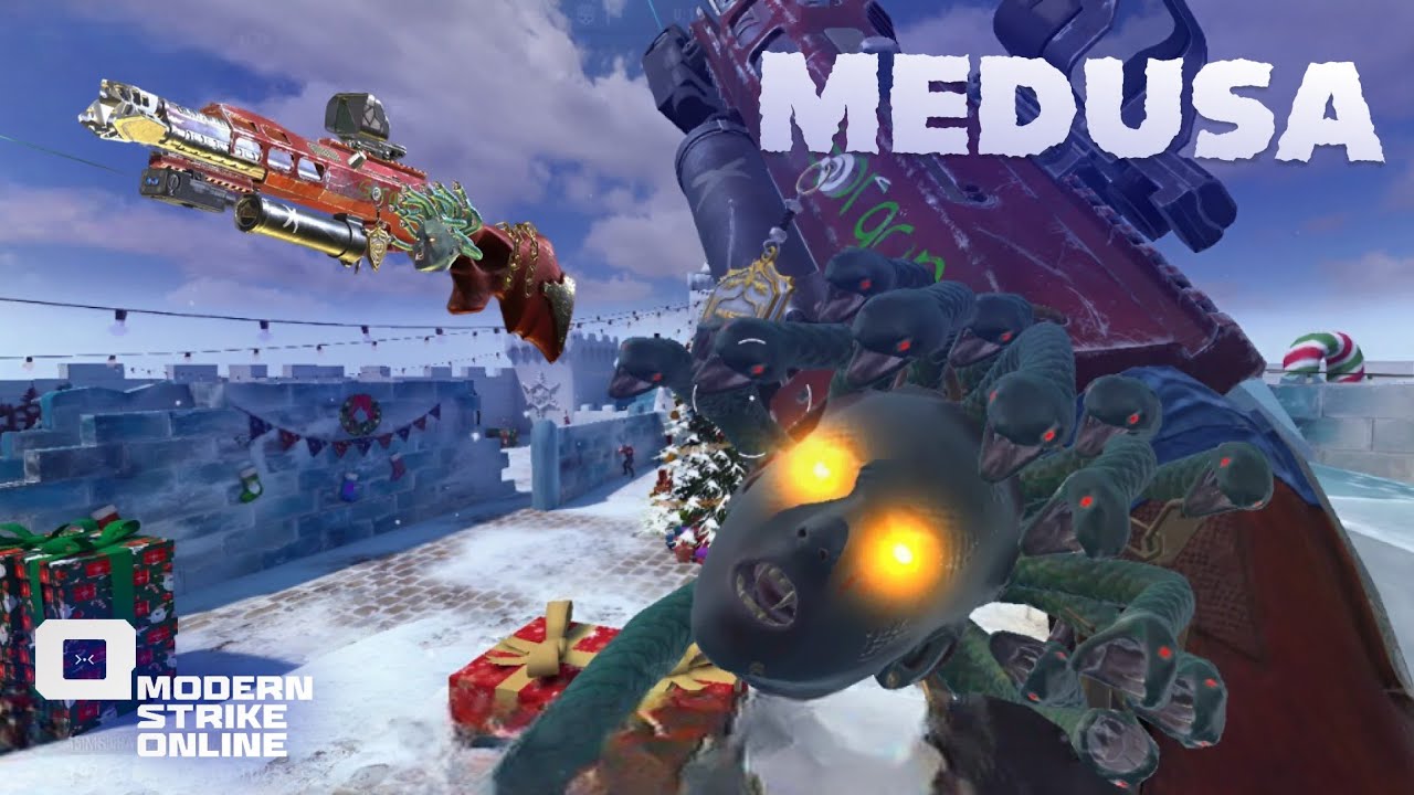 MEDUSA: ОБЗОР НА ДРОБОВИК КОТОРЫЙ НАКОНЕЦ-ТО СТАЛ ИМБОЙ!?? Modern Strike Online 