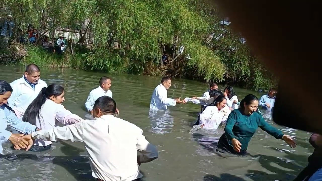 grande y glorioso bautismo en las aguas domingo 23 de octubre del 2022