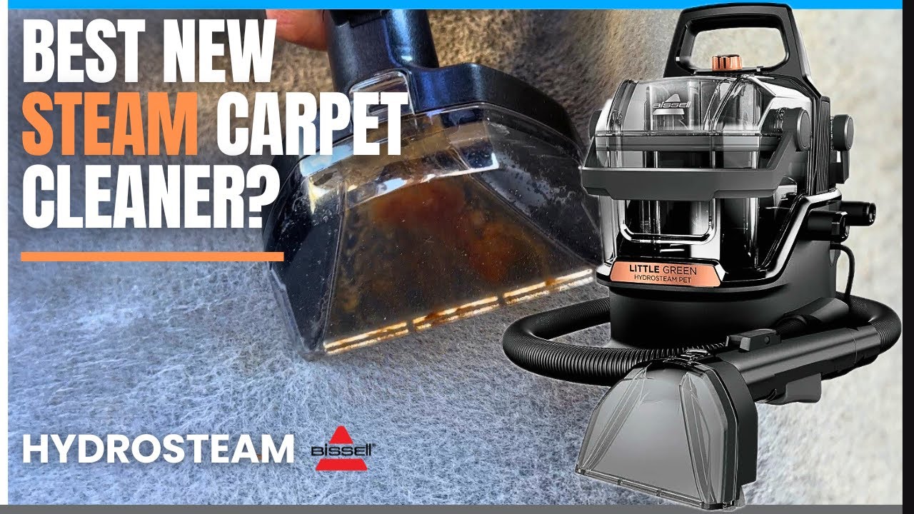 НОВЫЙ Bissell Spot Clean HydroSteam РАСПАКОВКА И ДЕМОНСТРАЦИЯ | Лучший стартовый экстрактор для д...