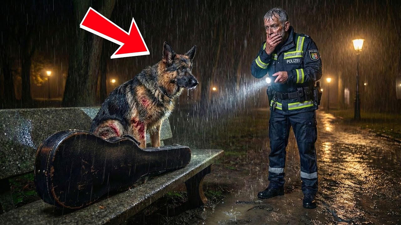 Polizist findet Hund am leeren Kasten. Der Inhalt ändert alles!