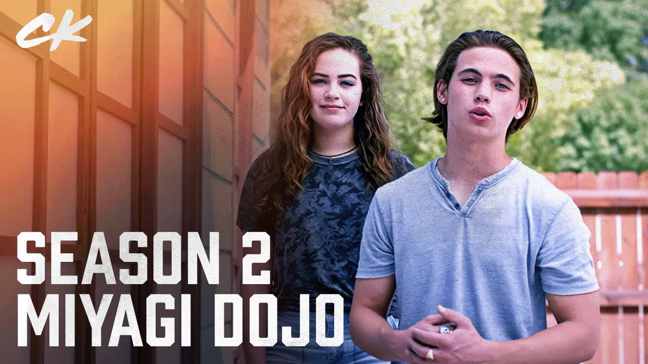 Miyagi-Do Dojo Exclusive Tour | Cobra Kai Season 2 (Mary Mouser, Tanner Buchanan)