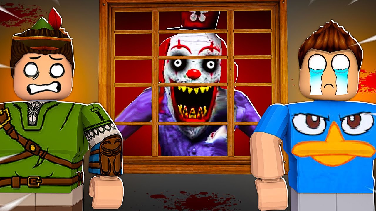 SOBREVIVA AO PALHAÇO ASSASSINO NO ROBLOX!! (Survive the Killer!)