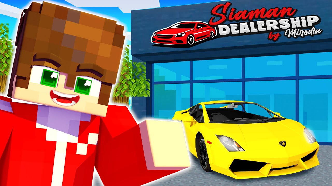 ΑΝΟΙΞΑ FAKE ΜΑΓΑΖΙ ΠΟΥ ΠΟΥΛΑΕΙ ΑΥΤΟΚΙΝΗΤΑ στο MINECRAFT;!