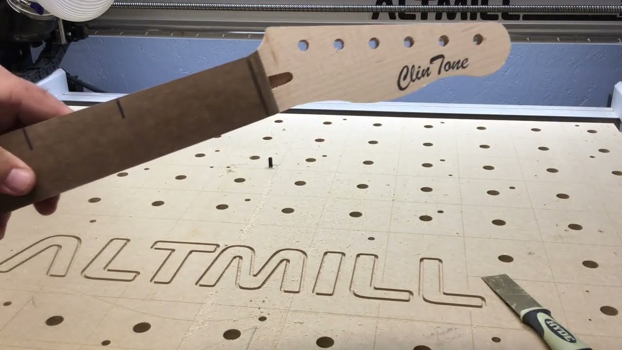 Telecaster style neck build