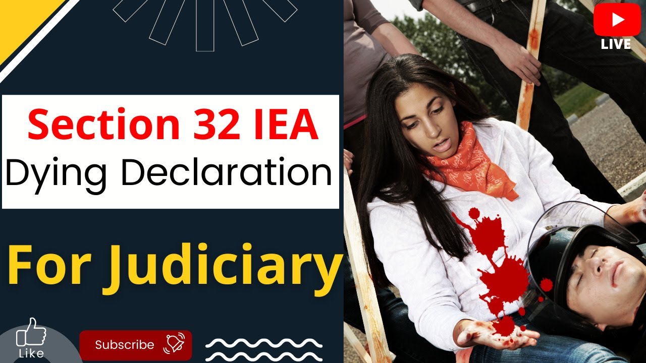 Dying Declaration in Hindi | Dying declaration Evidence Act | Section 32 of Evidence | Kushal Rao