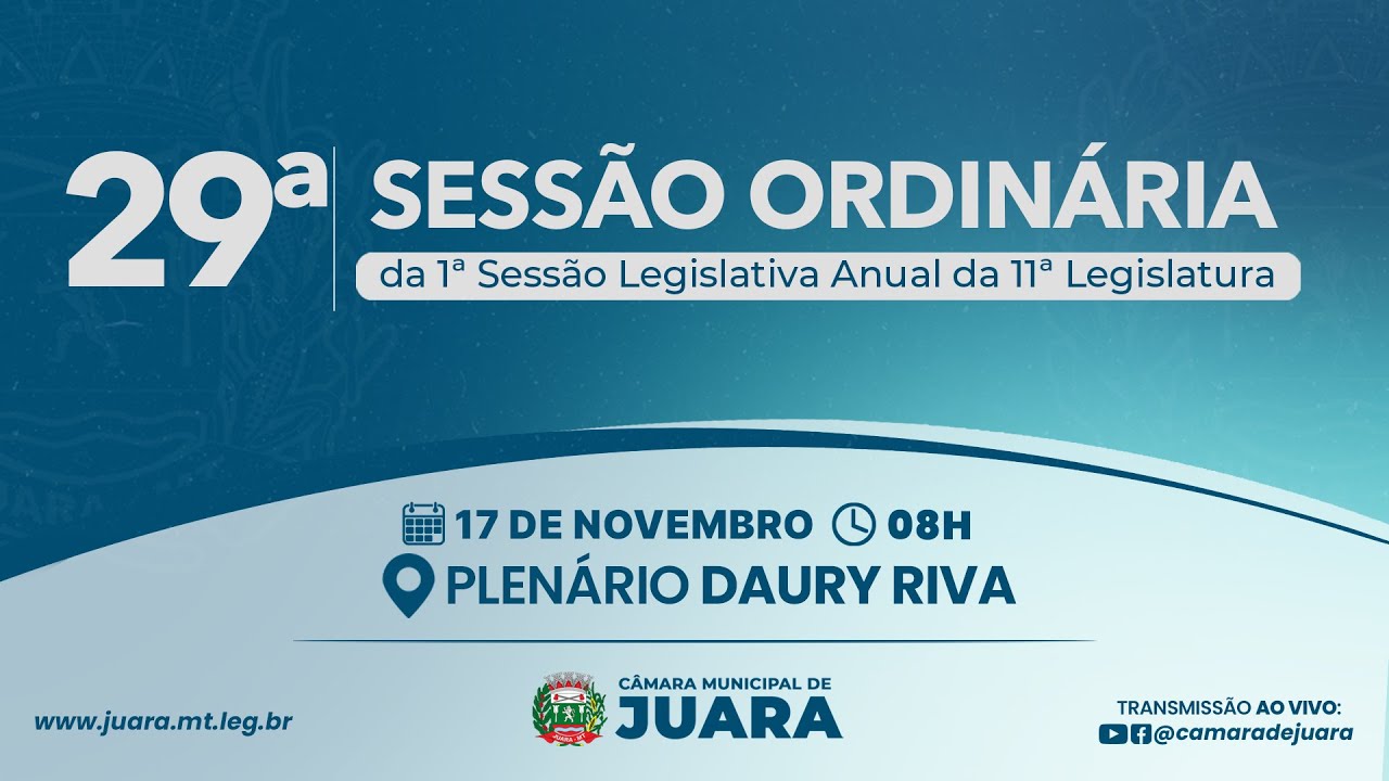 29ª SESSÃO ORDINÁRIA DA 1ª SESSÃO LEGISLATIVA ANUAL DA 11ª LEGISLATURA - 2025