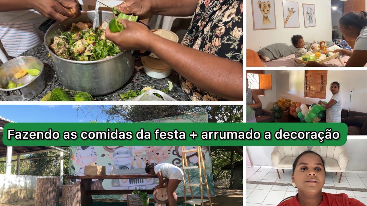 MUITA COISA ESTAVA DANDO ERRADO / ALGUMA COISAS TIVEMOS QUE FAZER DE IMPREVISTO
