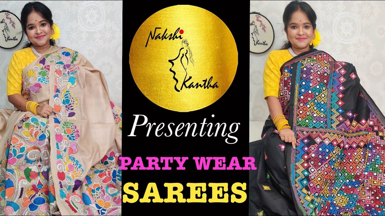 SPECIAL NAKSHI KANTHA SAREES || EPISODE-128 #womenswear #fashion #style #sarees #design