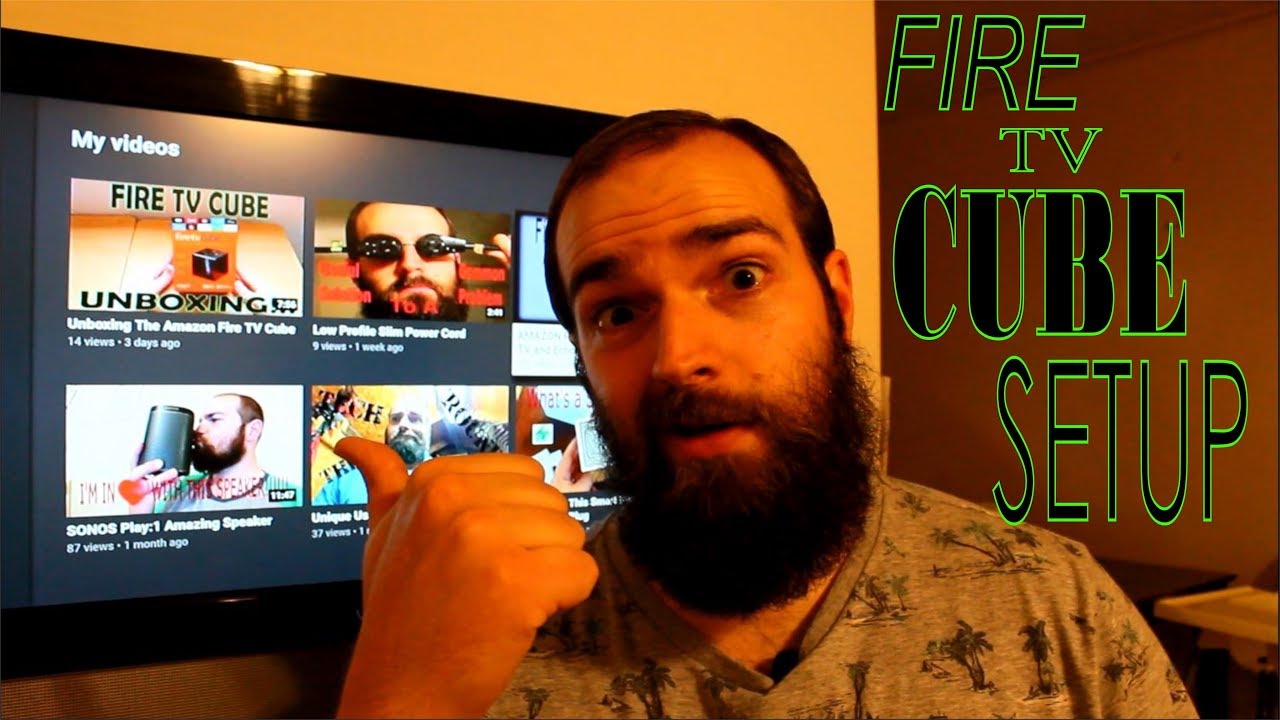 Amazon Fire TV Cube First Time Setup