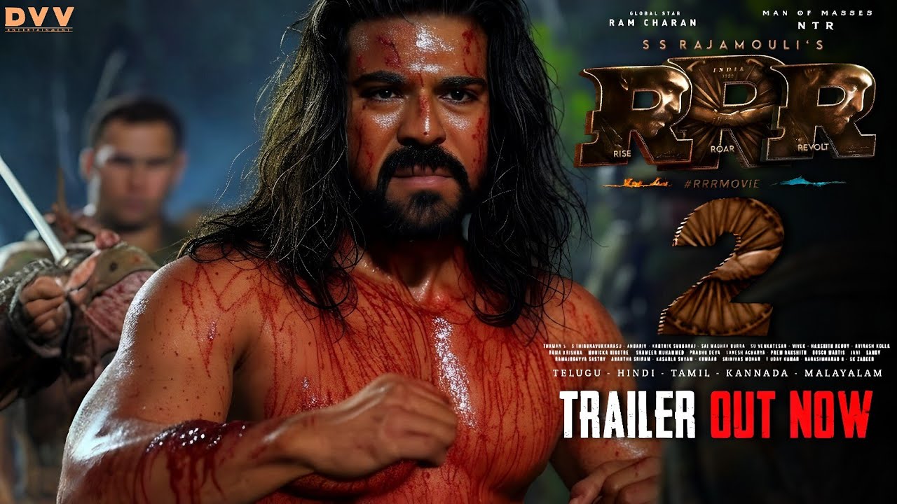 RRR 2 - Ramcharan,NTR Intro First Look Teaser|RRR 2 Official Teaser|RRR 2 Trailer|NTR|Ramcharan|RRR2