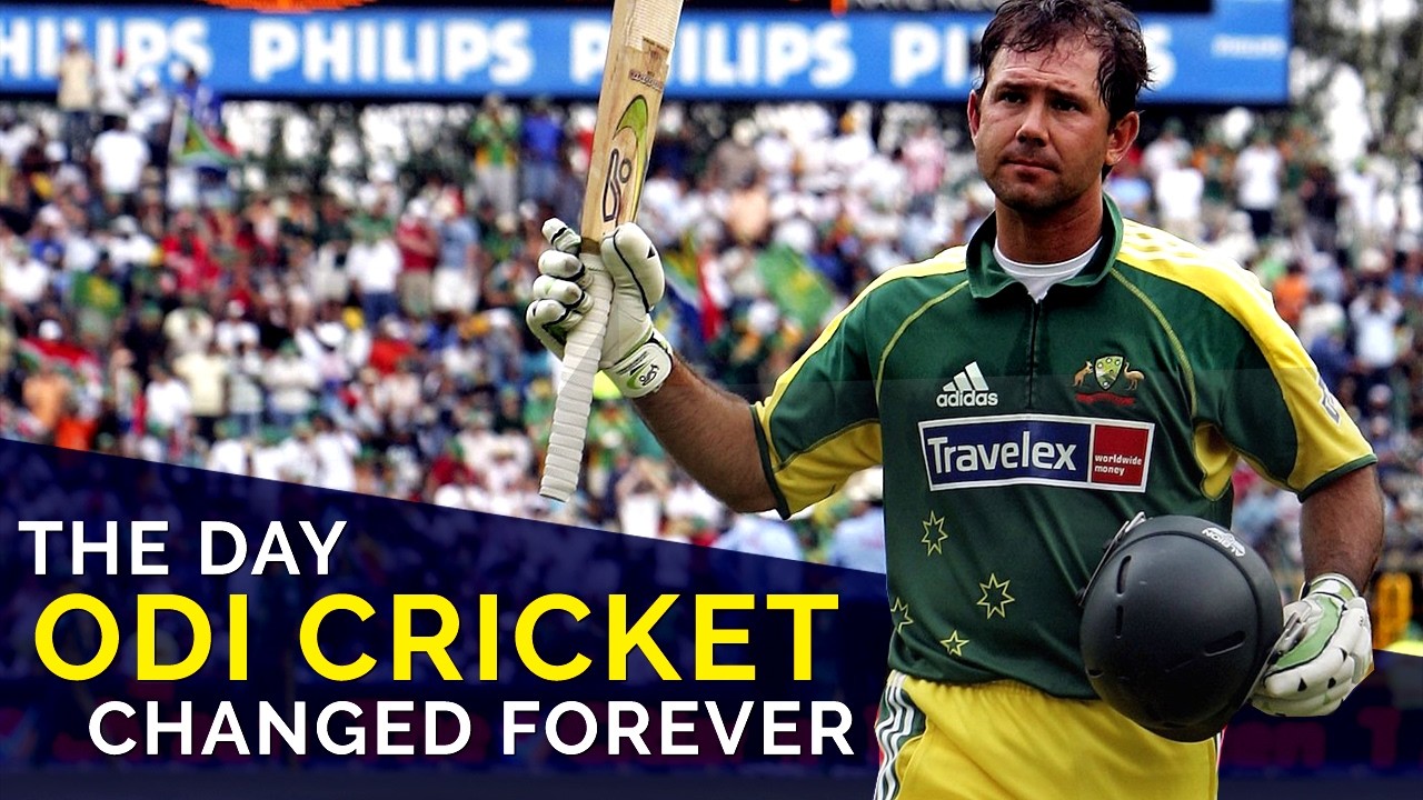 The Day ODI Cricket Changed Forever: The '438 Game' between SA & AUS