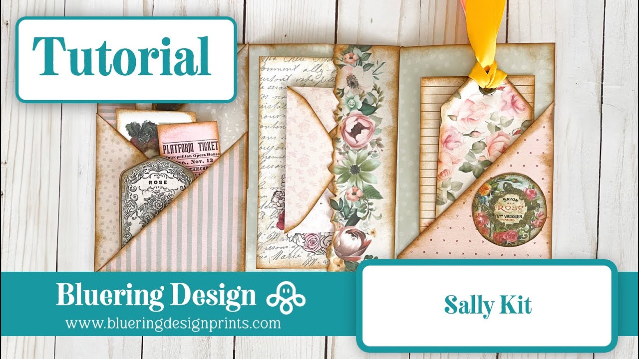 Sally Junk Journal Folio Tutorial