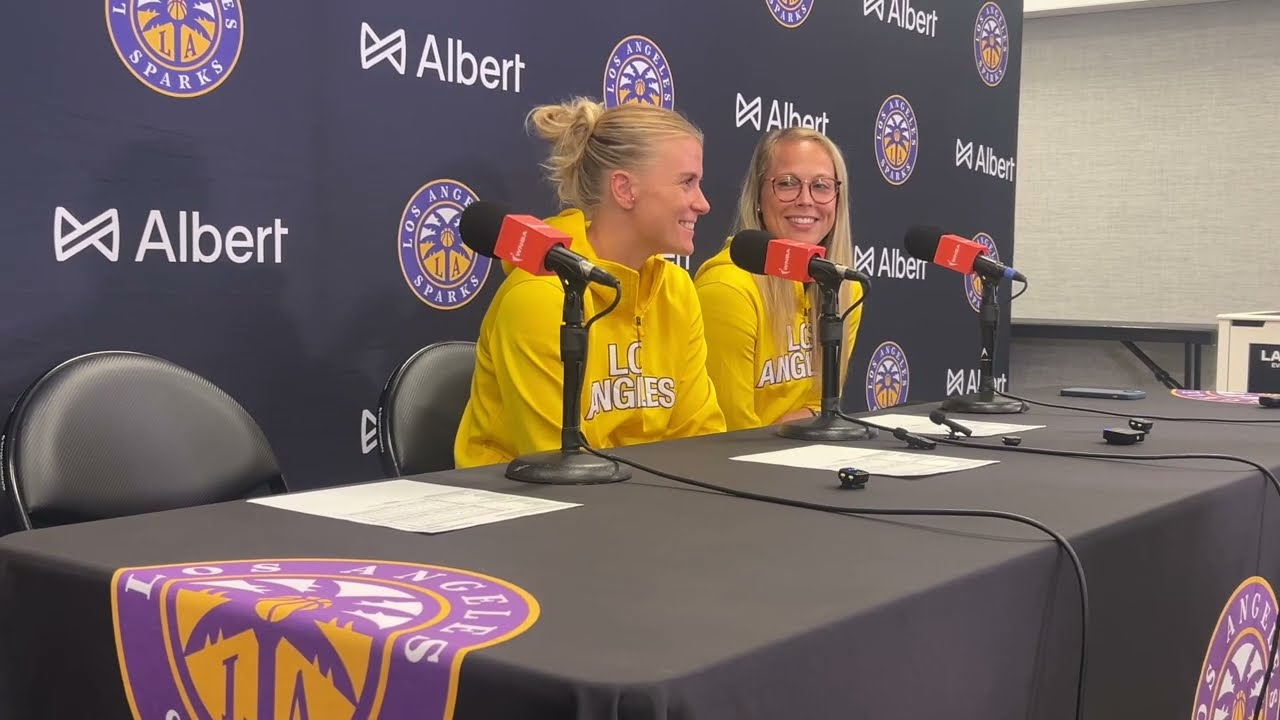 Julie Vanloo, Julie Allemand | LA Sparks Exit Interview 2025