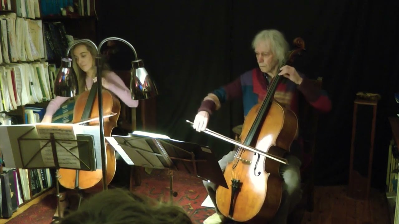 F. A. Kummer - The great Cello Duet No 1 op 22  - Cello: Ella J. & Georg Mertens