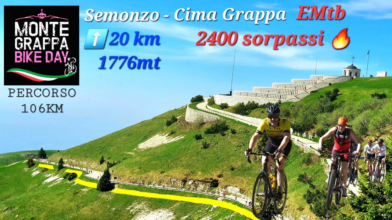 Monte Grappa Bike Day 2022- La SALITA 2400 Sorpassi🔥 + Giro Completo 106km