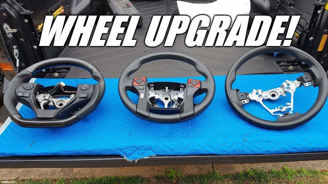 Toyota Tacoma Corolla iM Steering Wheel Mod Tutorial