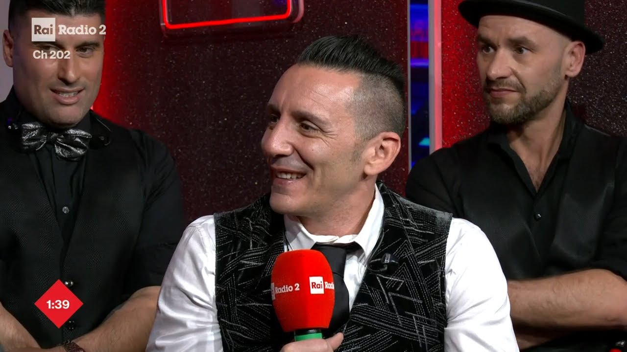 Intervista ai Modà - Radio2 a Sanremo - 09/02/2023