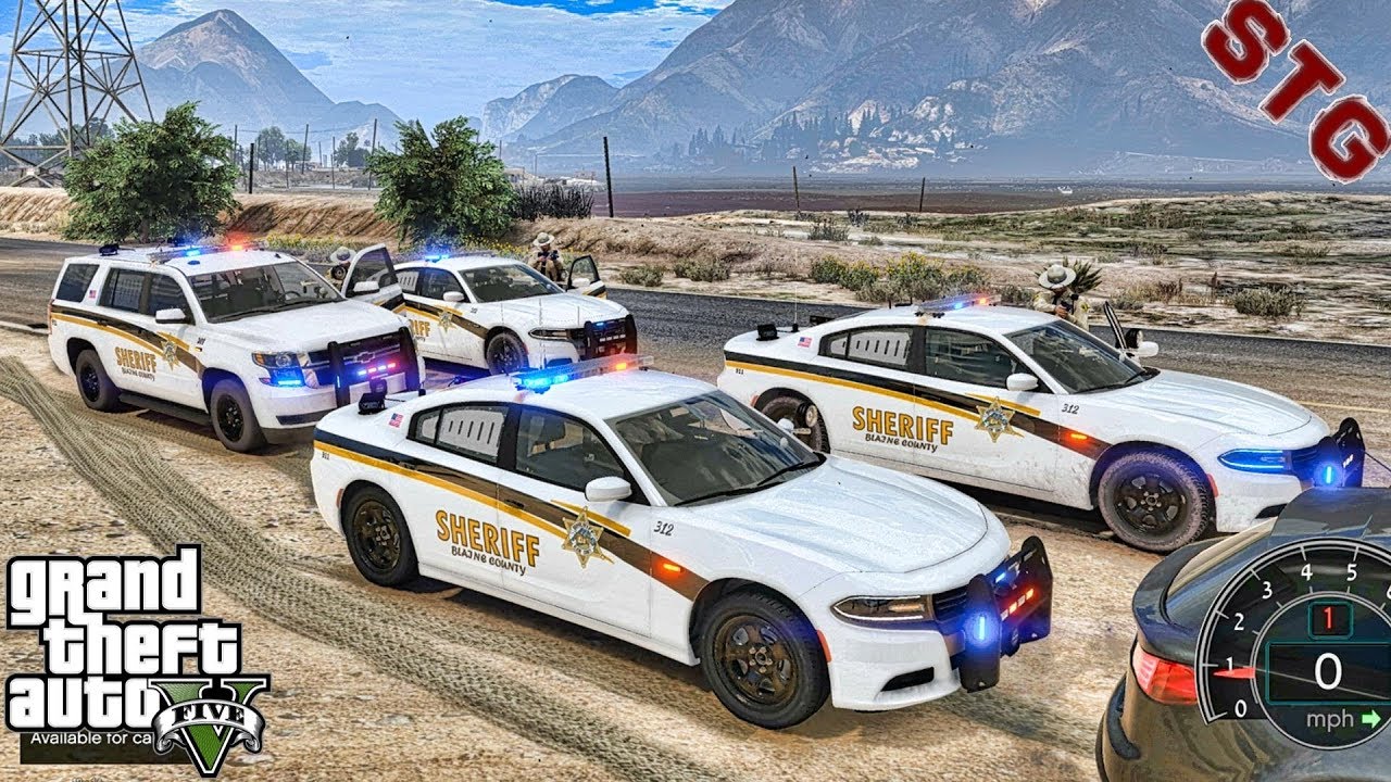 GTA 5 MODS LSPDFR 0.4.4 #34 - SHERIFF MONDAY PATROL!!! (GTA 5 REAL LIFE PC MOD)