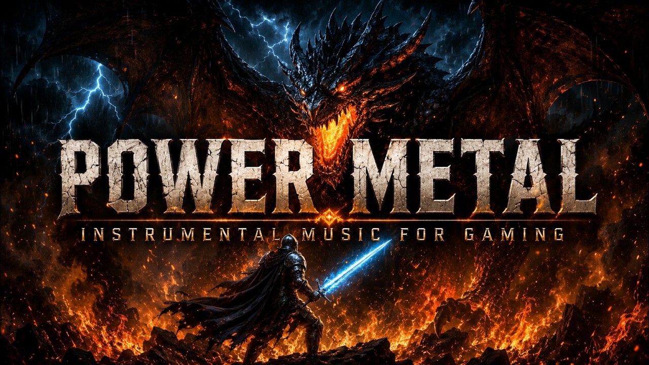 Power Metal × Synthwave Epic Battle Music Instrumental #powermetal #instrumental