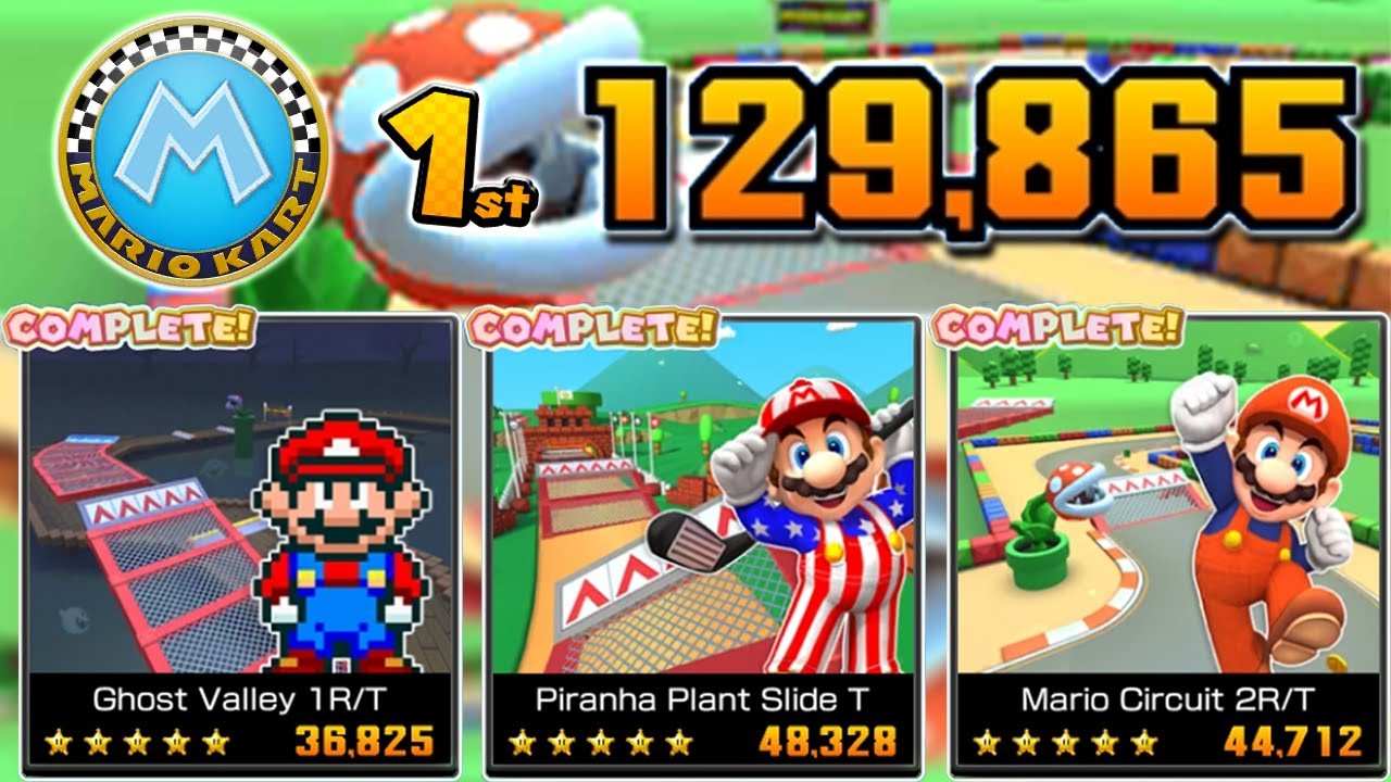 EASY NOW! | Piranha Plant Tour Week 2 (130K) - Mario Kart Tour Ranked Cup Recap | Tier 80 | Lv 251