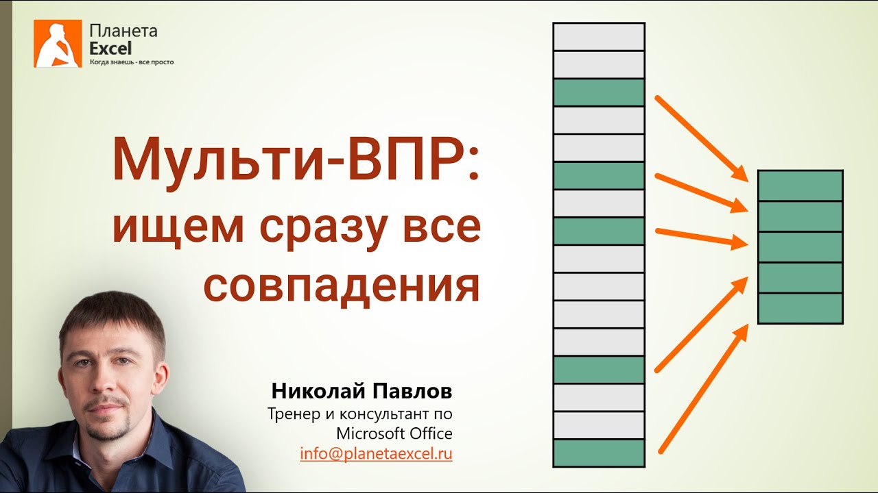 Мульти-ВПР: ищем все совпадения