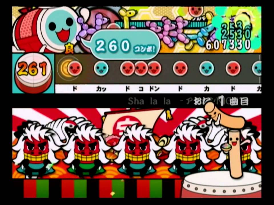 【全良】太鼓の達人10　Sha la la -アヤカシNIGHT-　キャプチャ
