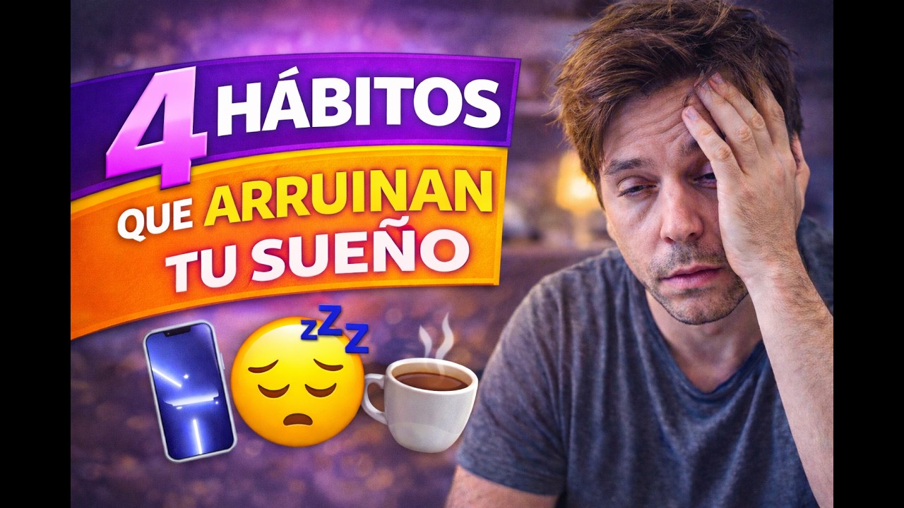 4 Cosas que Están Arruinando tu Sueño (Y No lo Sabías)