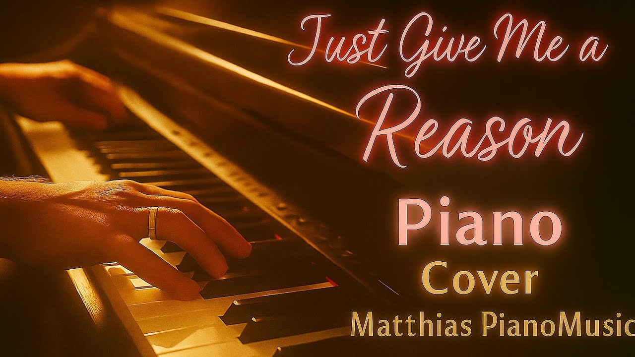 Just Give me a Reason | Pink | Piano Cover | Instrumental - Matthias PianoMusic