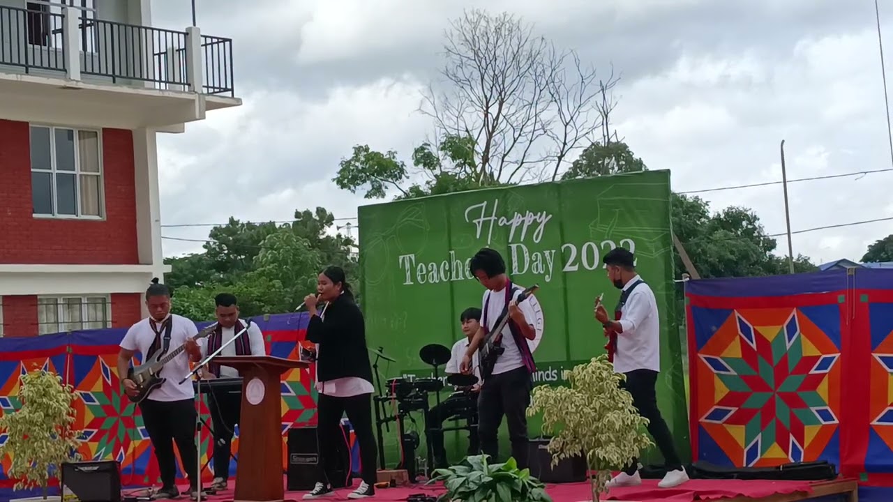 Teachers day at Rayburn College. The Band performing beautifully and graciously 🤟