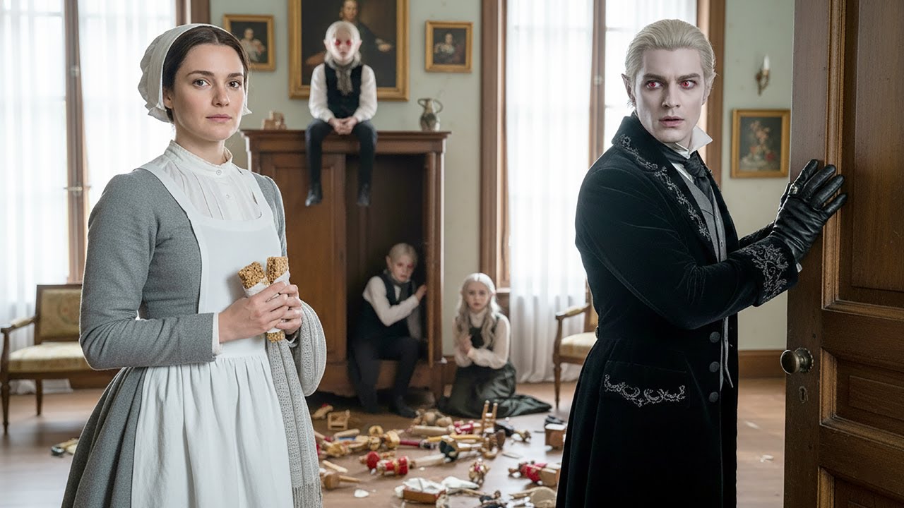 No Nanny Lasted with the Vampire King’s Wild Heirs — Until a Broke Single Mom Did the Impossible